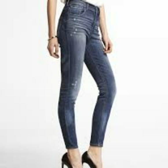 express jeans legging high rise